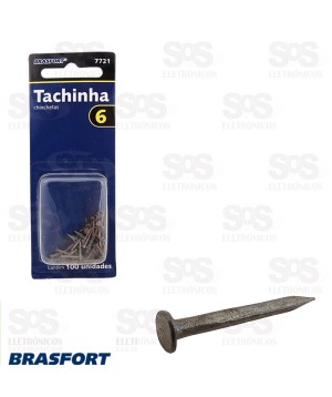 Tachinhas n° 08 Cartela Com 100 Unidades Brasort 7722