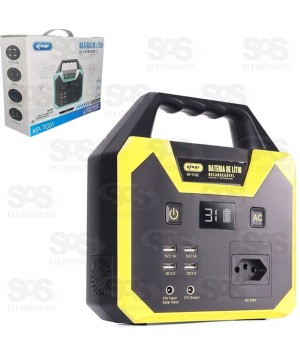 Bateria de Litio Portatil Recarregavel 220V Knup kp-tc02