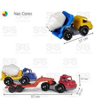 Carreta Com Betoneira Poliplac