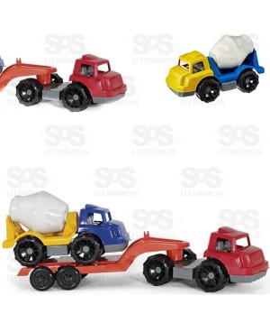 Carreta Com Betoneira Poliplac