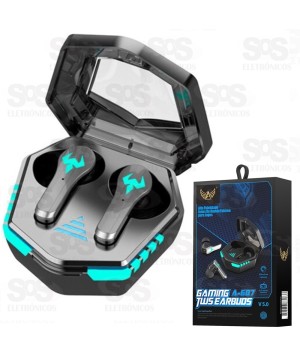 Fone Bluetooth Gaming TWS 5.0 Earbuds Altomex  A-607