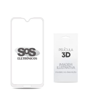 Película 3D Branca Iphone 6G Plus Slim	
