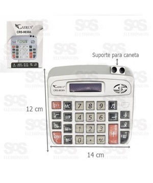 Calculadora 12 Digitos de Mesa Caerus crs-9838a