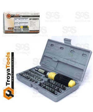 Kit De Soquete 41 Em 1 Troya Tools 9240