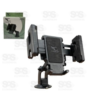 Suporte de Celular e Gps Anti Shock 360º CRS-1265