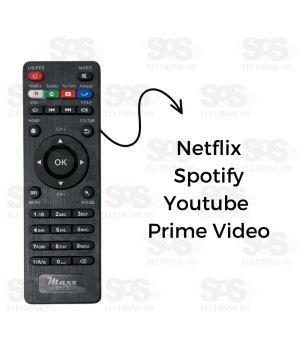 Controle Remoto Smart Box Aquario Maxx-9123	